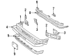Ford Explorer License Plate Diagram - E9TZ-17A385-B