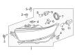 Ford Headlight Diagram - FG1Z-13008-L