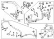 Lincoln Aviator A/C Hose Diagram - L1MZ-19972-EC