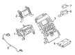 Ford Police Interceptor Sedan A/C Switch Diagram - DG1Z-18842-AA