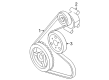 Ford Escape Serpentine Belt Diagram - 5M6Z-8620-A