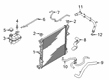 Ford Police Interceptor Utility Coolant Reservoir Hose Diagram - L1MZ-8C289-B