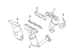 Ford Fusion Catalytic Converter Diagram - 6E5Z-5G232-AF