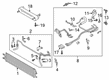 Ford Police Interceptor Utility Transmission Oil Cooler Diagram - L1MZ-7869-C