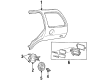 Ford Escort Fuel Filler Housing Diagram - F7CZ7427936AA