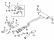 Lincoln MKX Exhaust Pipe Diagram - F2GZ-5G203-H