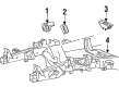 Ford Expedition Engine Mount Bracket Diagram - F85Z-6028-AA
