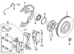Ford Maverick Brake Rotor Diagram - NZ6Z-1125-C