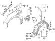 Ford Escape Fender Diagram - LJ6Z-16006-B