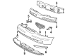 Mercury Cougar Spoiler Diagram - F6SZ17626AA