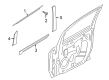 Ford EcoSport Weather Strip Diagram - GN1Z-7421452-E