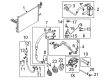 Ford Taurus X A/C Hose Diagram - 8G1Z-19835-D