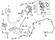 Ford Edge Oil Cooler Hose Diagram - F2GZ-6A715-A