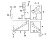 Ford E-350 Super Duty Shock Absorber Diagram - 8C2Z-18124-D