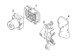 Ford Escape Brake Fluid Pump Diagram - AM6Z-2C215-A