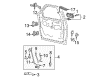 Lincoln Navigator Door Latch Assembly Diagram - 6L1Z-78219A65-A