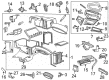 Ford Taurus Blend Door Actuator Diagram - XF1Z-19E616-CA