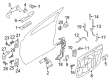 Lincoln MKX Door Lock Actuator Motor Diagram - BA1Z-14A626-AX