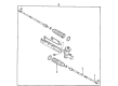 Ford Escape Rack And Pinion Diagram - 7L8Z-3504-DRM
