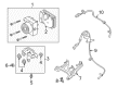 Ford Fusion Brake Fluid Pump Diagram - DG9Z-2C405-J
