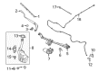 Ford Mustang Windshield Washer Fluid Reservoir Diagram - GR3Z-17618-B