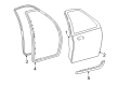 Lincoln Navigator Door Seal Diagram - 6L1Z-7820708-A