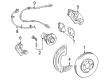 Ford Thunderbird Brake Rotor Diagram - 2U2Z-1V125-HB