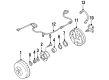 Mercury Villager Backing Plate Diagram - F3XY2211A