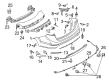 Ford Parking Assist Sensor Diagram - CV1Z-15K859-B