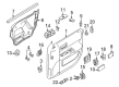 Ford Flex Emblem Diagram - BA8Z-7442528-BB