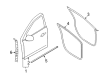 Lincoln MKT Weather Strip Diagram - AE9Z-7420708-A