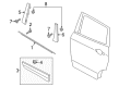 Ford Escape Door Moldings Diagram - CJ5Z-78255A34-AA