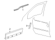 Ford Excursion Door Moldings Diagram - 1C7Z-7810177-APTM