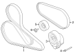 Ford Mustang Drive Belt Diagram - JR3Z-8620-A