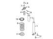 Ford SSV Plug-In Hybrid Coil Spring Insulator Diagram - JG9Z-8321-A