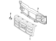 Ford F-350 Grille Diagram - F4TZ-8200-A