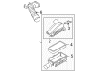 Ford F-350 Super Duty Air Filter Box Diagram - 5C3Z-9A600-AA