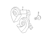 Ford Horn Diagram - 8C2Z-13832-C