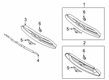 Ford Mustang Grille Diagram - FR3Z-8200-AA