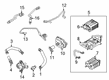 Ford E-350 Super Duty Oxygen Sensor Diagram - HC3Z-9G444-B