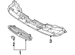 Ford Contour Grille Diagram - F8RZ-8200-CEA