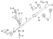Ford Explorer Sport Automatic Transmission Shift Levers Diagram - 7L5Z-7210-AA