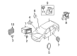 Ford Taurus Car Speakers Diagram - 8L8Z-18808-BA