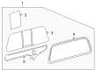 Ford F-250 Super Duty Window Motor Diagram - 6C3Z-7823394-AA