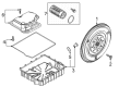 Ford Mustang Automatic Transmission Filter Diagram - KR3Z-7A098-A