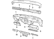 Mercury Colony Park Dash Panel Vent Portion Covers Diagram - E8MY5404338A
