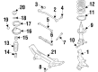 Ford Escort Lateral Link Diagram - F7CZ-5K898-AA
