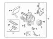 Ford E-Transit Blower Motor Diagram - BK3Z-19805-B