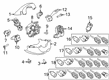 Ford Ignition Lock Assembly Diagram - 3M5Z-11582-A