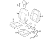 Ford E-Transit Seat Covers Diagram - LK4Z-9964417-UA
